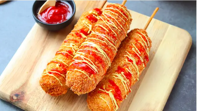 طرز تهیه corn dog در خانه 