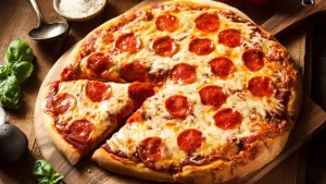 Homemade-pepperoni-pizza- recipe