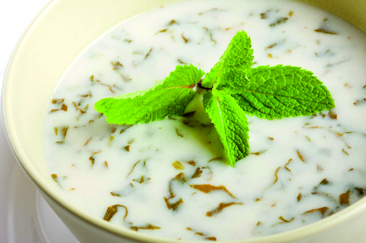 Yogurt Herb Soup Healthy and Refreshing Meal 1 آشپزی آش ترخینه؛ از خواص بی‌نظیر تا انواع دستور پخت