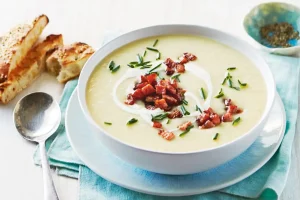 creamy soup; A Warm and Comforting Meal