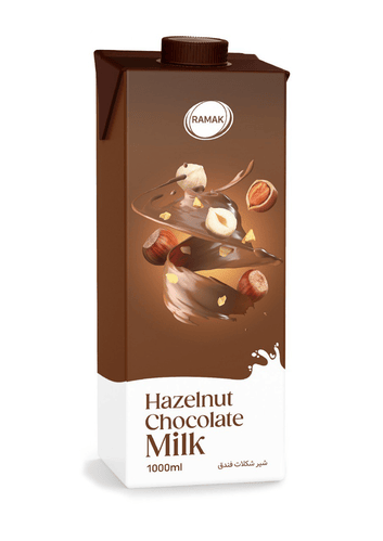 hazelnut chocolate milk 1 شیر شکلات فندقی