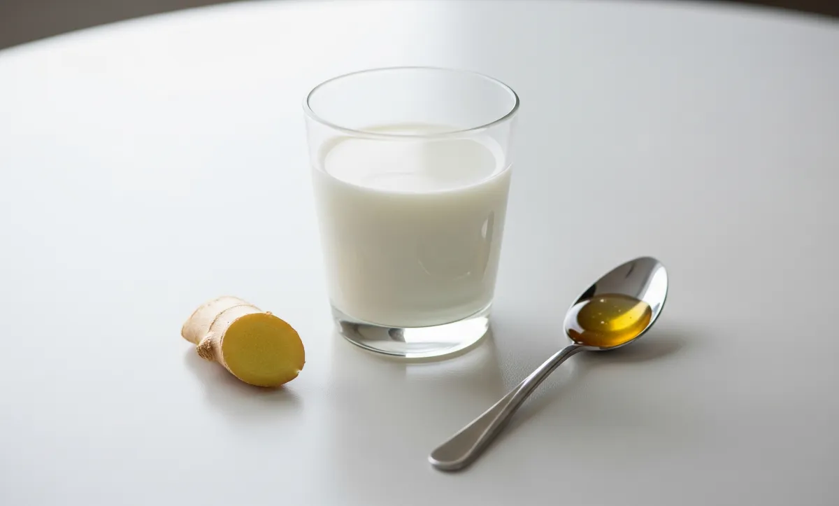 شیر برای گلو درد