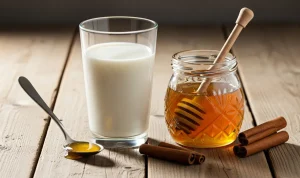 شیر عسل دارچین