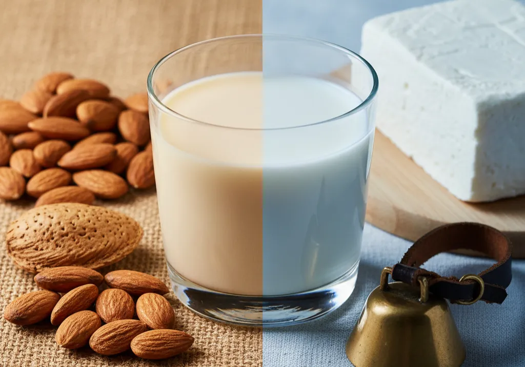 تفاوت شیر و شیر بادام
