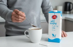 شیر چقدر قند دارد