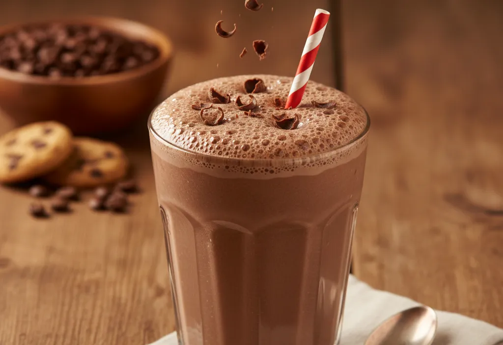 شیر کاکائو کافی شاپی