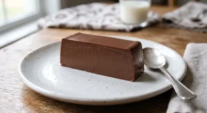 ژله شیر کاکائو با پودر ژلاتین