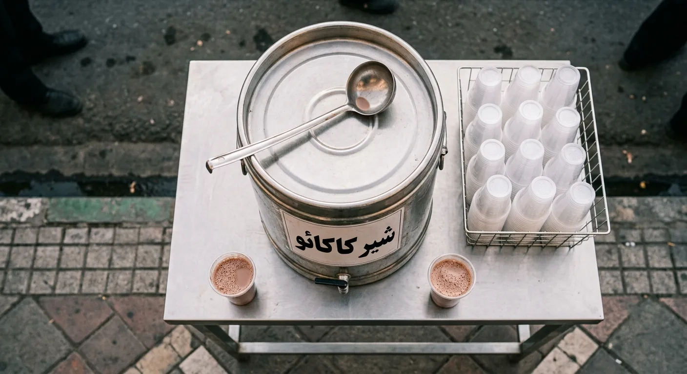 شیر کاکائو نذری