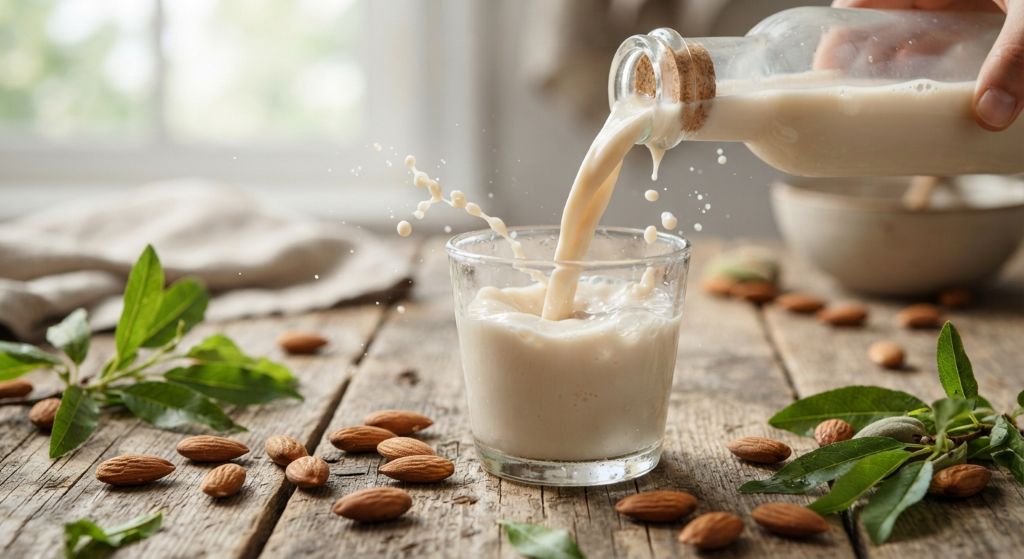 آیا شیر بادام باعث یبوست میشود