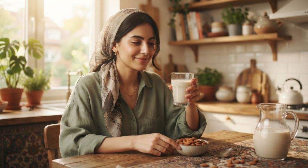 شیر بادام باعث یبوست میشود3 Uncategorized @fa آیا شیر بادام باعث یبوست میشود؟