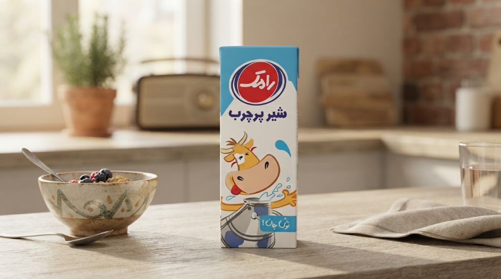 آیا شیر پرچرب باعث جوش میشود