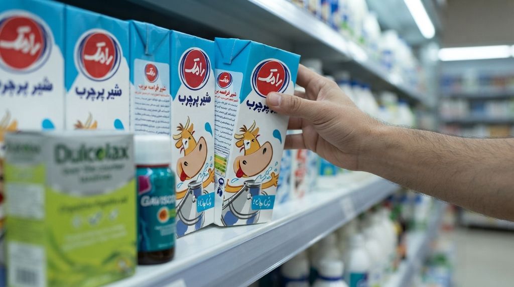 آیا شیر پرچرب باعث یبوست میشود