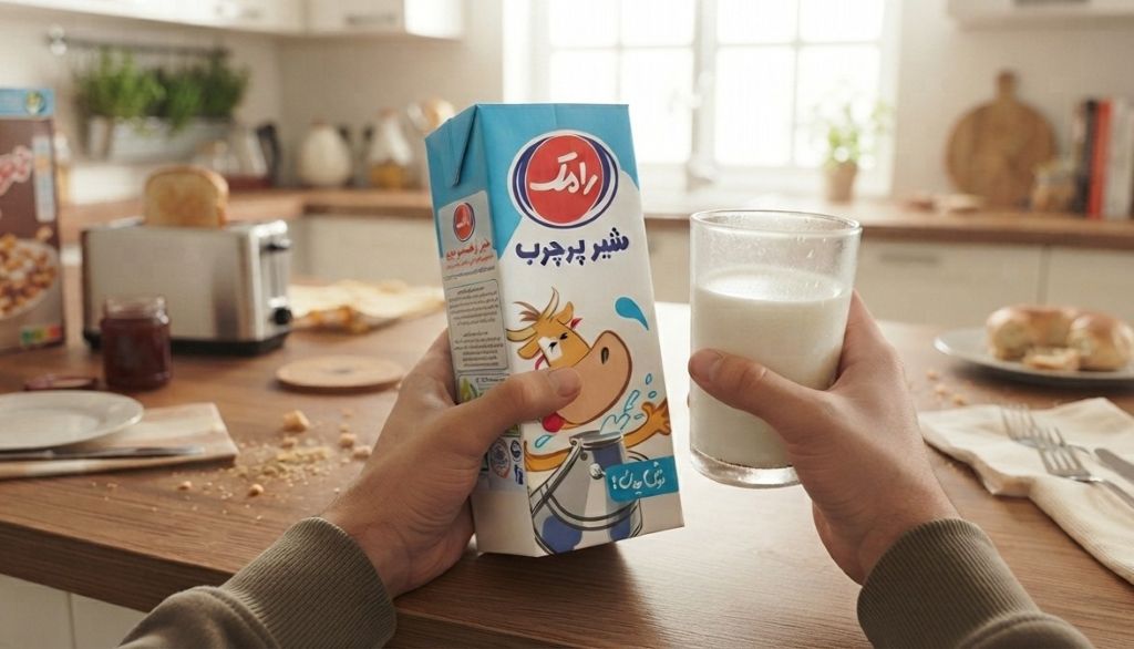 آیا شیر پرچرب باعث یبوست میشود