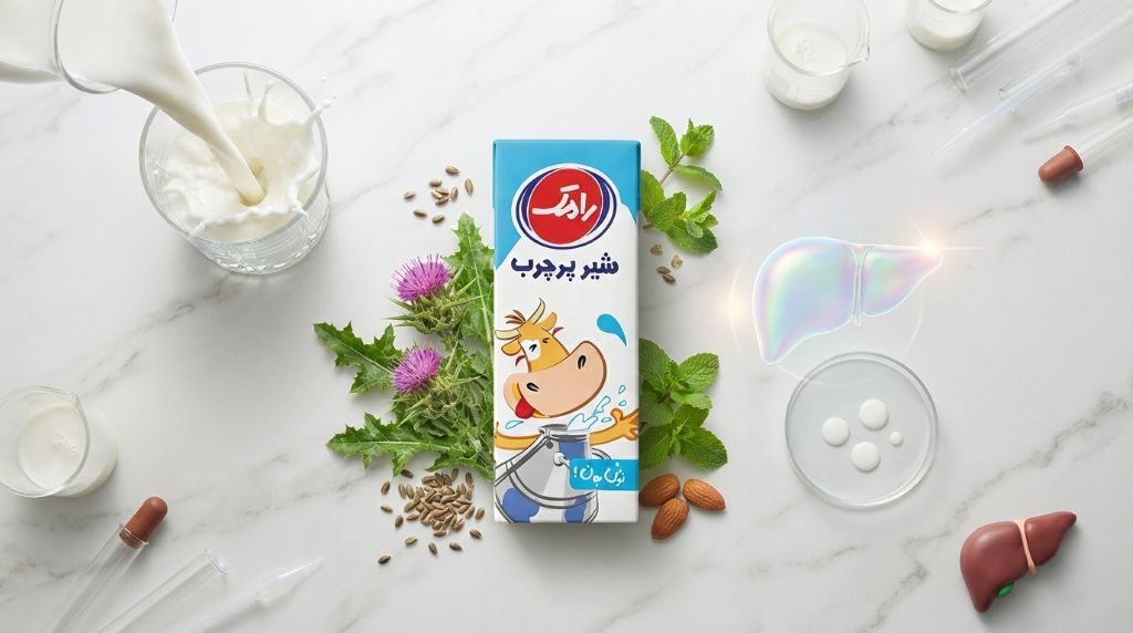 آیا شیر پرچرب برای کبد مضر است