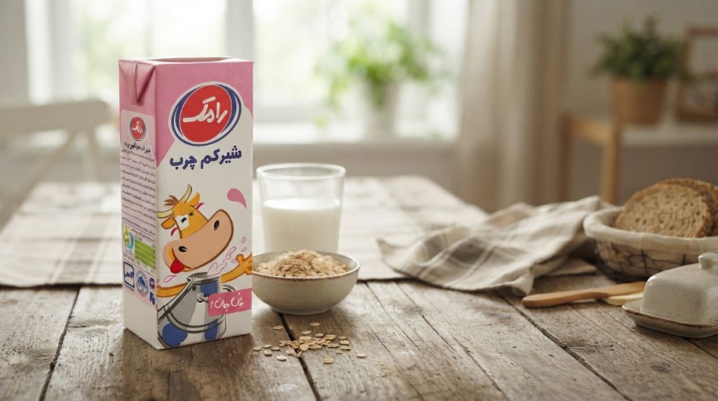 تفاوت کالری شیر کم چرب و پرچرب