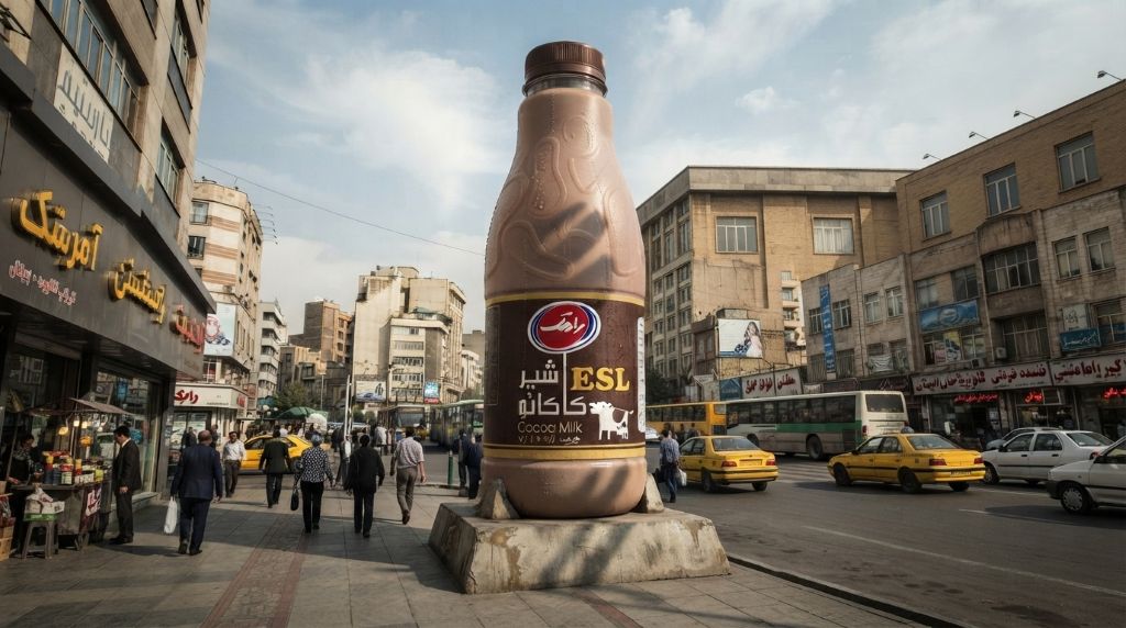 شیر کاکائو غول پیکر