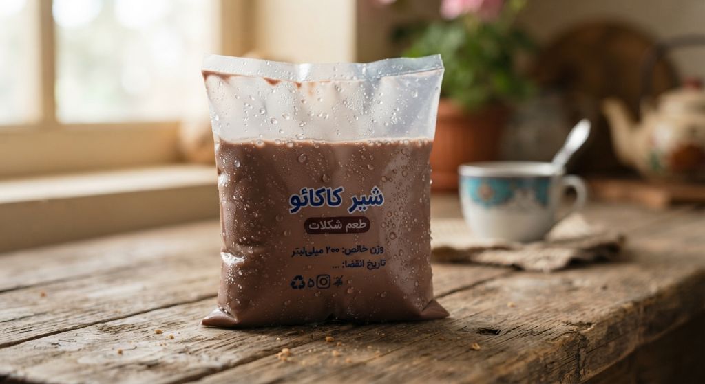 شیر کاکائو نایلونی