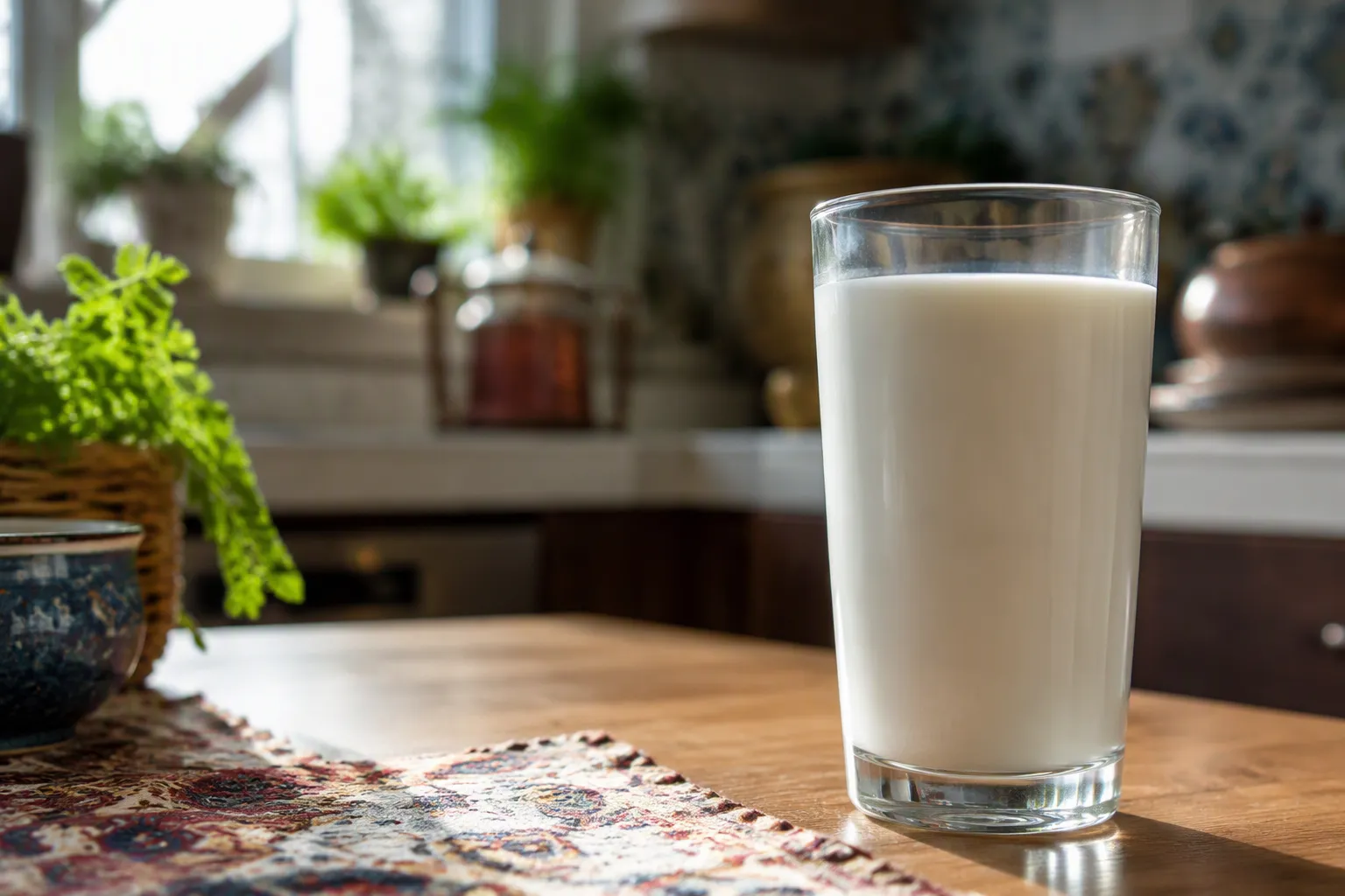 یک لیوان شیر پرچرب چقدر کلسیم دارد