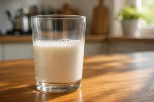 نصف لیوان شیر پرچرب چقدر کالری دارد