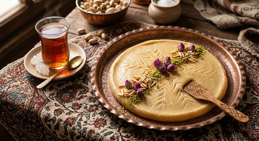 حلوا با شیر پرچرب