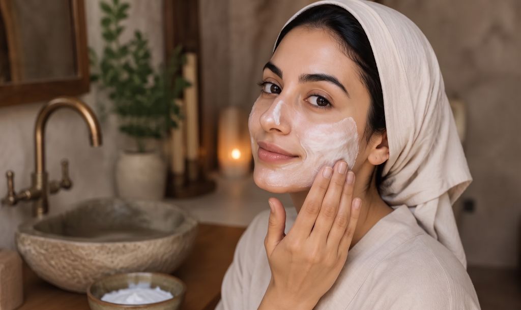 شیر پرچرب برای صورت