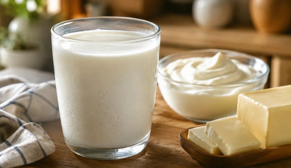 شیر پرچرب برای وزن گیری جنین