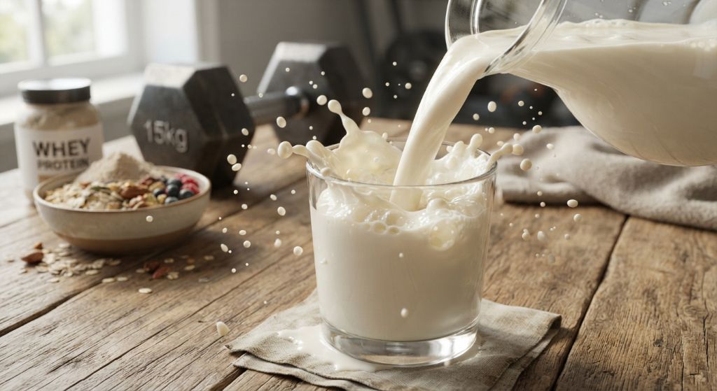شیر پرچرب برای چاقی