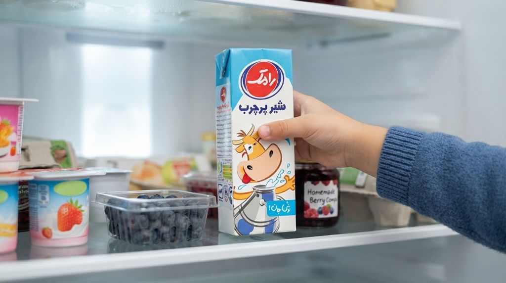 شیر پرچرب برای کودکان