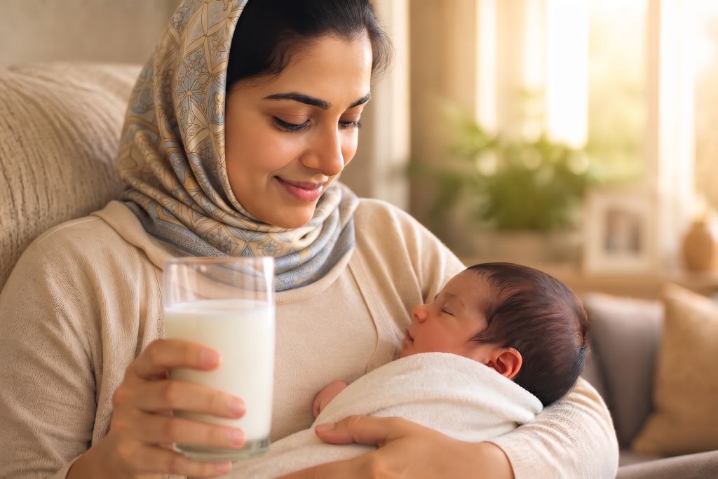 شیر پرچرب در شیردهی