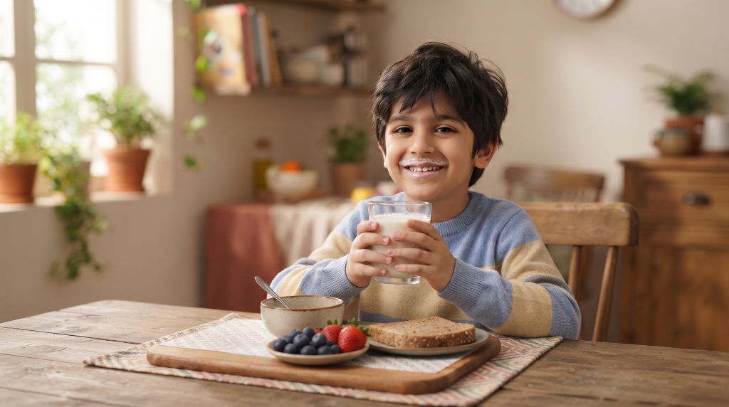 عوارض شیر پرچرب برای کودکان