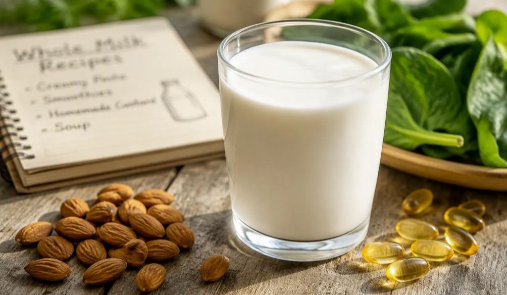 فواید شیر پر چرب