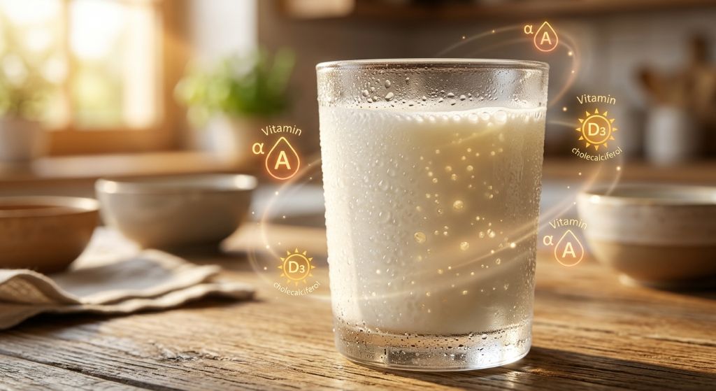ویتامین های شیر پرچرب
